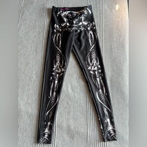 Blackmilk Mechanical bone leggings